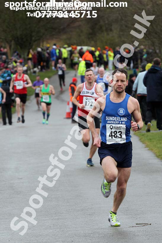 Senior mens NECAA Road Relays Champs., Hetton Lyons Oark, Hetton-le-Hole. Photo: David T. Hewitson/Sports for All Pics